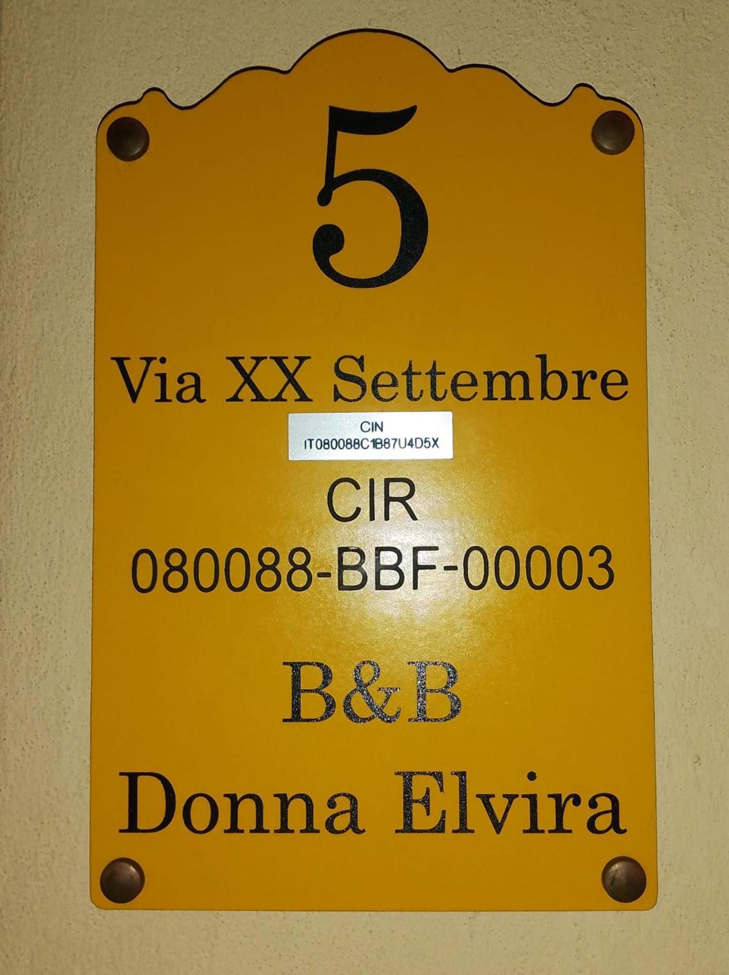 B&B Donna Elvira Siderno Esterno foto